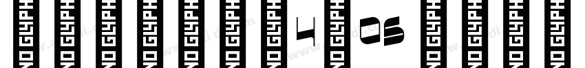 SiestaN4W05 Regular字体转换